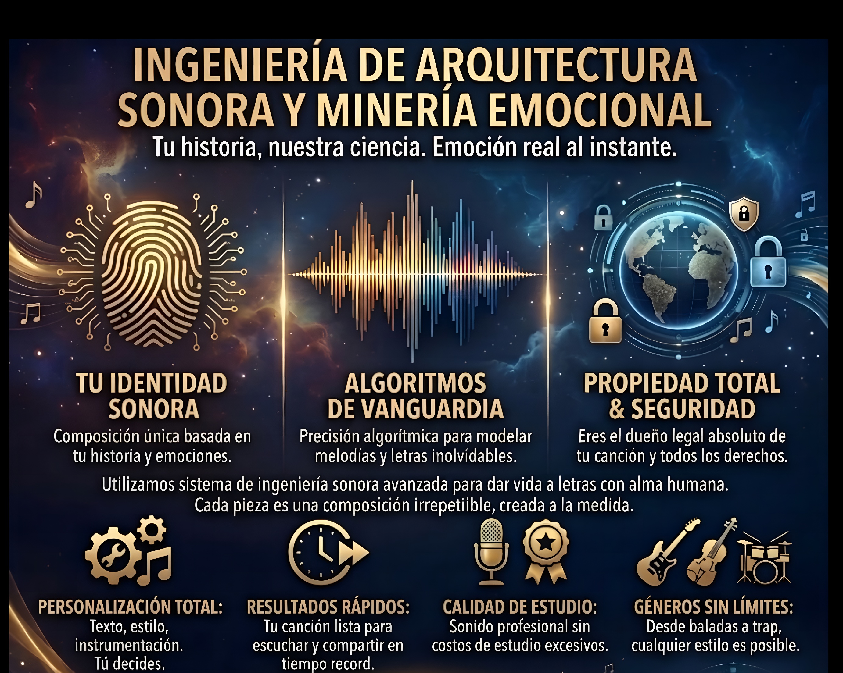 IA Music — Ingeniería de Arquitectura Sonora y Minería Emocional